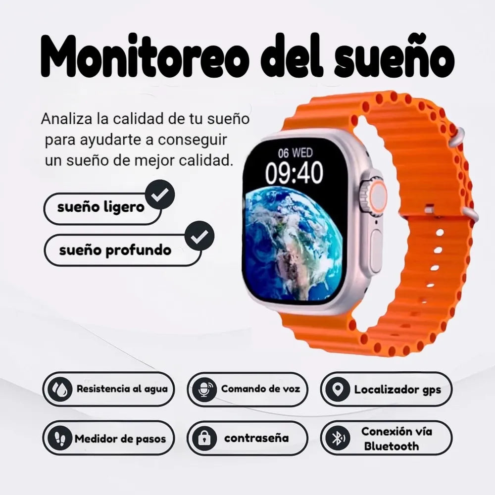 ¡Un combo excepcional  Smartwatch 8 + Audífonos! Revoluciona tu Rutina: Todo en Tu Muñeca